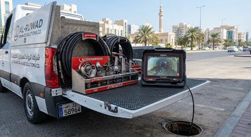 شركة الرواد معدات تصوير المجاري
